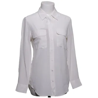 Shirt (Wit) van Equipment Femme Zijde