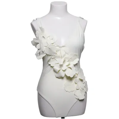 Swimsuit (White) Elastane, Polyamide