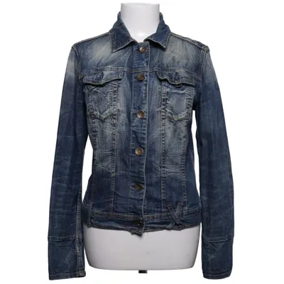 Denim jacket (Blue) from Benetton Jeans Cotton, Elastane