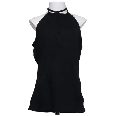 Halter neck top (Black) from Pilot Cotton