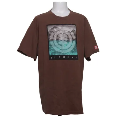 T-shirt (Brun, Flerfärgad) från Element Bomull