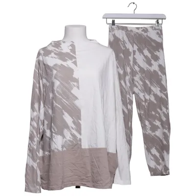 Loungewear (Beige, White) from Pure by Ulla Popken Elastane, Organic cotton