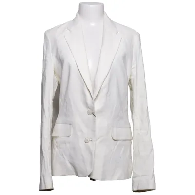 Kavaj (Vit) från Acne Studios Elastan, Linne, Polyester, Viskos