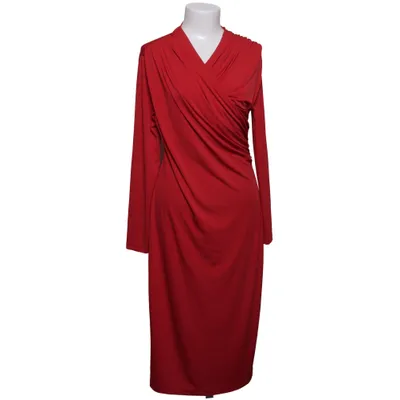 Kjole (Rød) fra H&M Modern Classic Polyester, Elastan