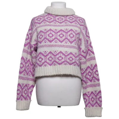 Polotröja (Lila, Vit) från Bershka Polyester