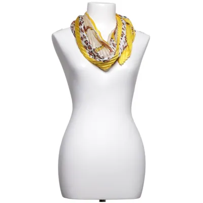 Shawl (Yellow, Multicolored) from My Accessories Viscose
