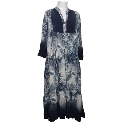 Klänning (Blå, Vit, Flerfärgad) från Reunion