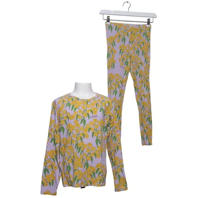 Pyjamas (Gul, Lila, Grön) från Mini Rodini Elastan, Lyocell