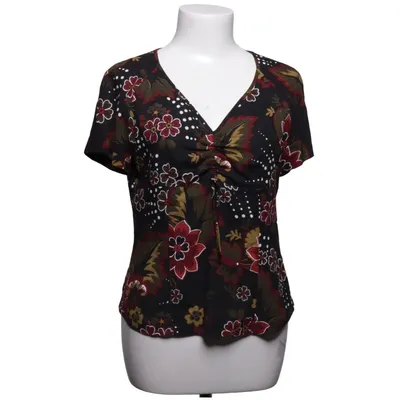 Top (Zwart, Rood, Meerkleurig) van Viasassi Viscose, Wol