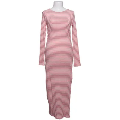 Maxi dress (Red, White) from Bubbleroom Elastane, Polyester, Viscose