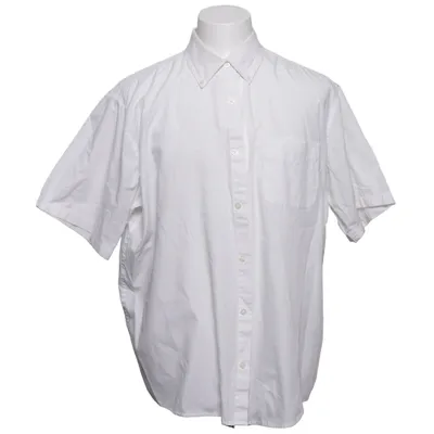 Short sleeve shirt (White) from Basic Editions Cotton, Polyester