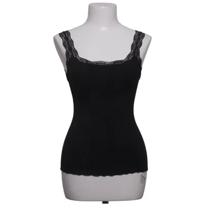 Tanktop (Zwart) van Rosemunde Katoen, Zijde