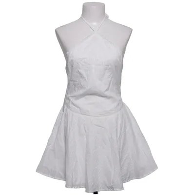 Halterneck dress (White) from Princess Polly Cotton, Viscose