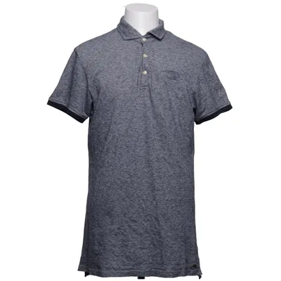 Poloshirt (Blauw) van Scotch & Soda Katoen, Linnen