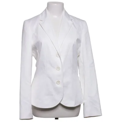 Blazer (White) from Bandolera Elastane, Polyester, Viscose