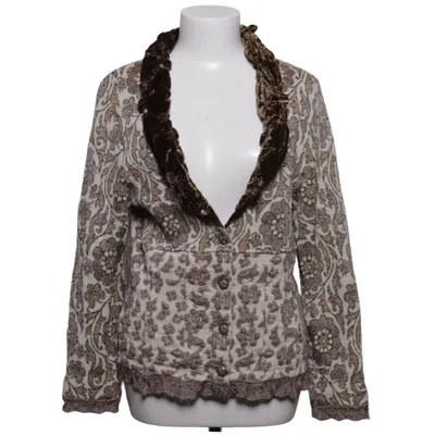 Cardigan (Beige, Marron) de Eva & Claudi Acrylique, Polyamide, Laine