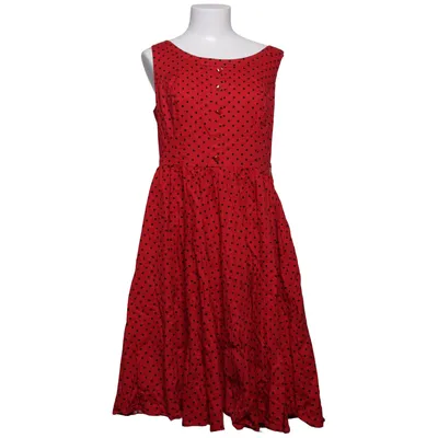 Jurk (Rood, Zwart) van Hearts & Roses Katoen, Elastaan