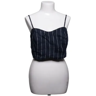 Crop top (Blå, Vit) från United Colors of Benetton Linne, Viskos