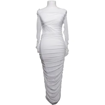 Aftenkjole (Top Trend Ruched Maxi Dress) fra Fashion Nova