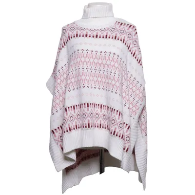 Poncho (Hvid, Pink, Rød) fra Blue Motion Akryl