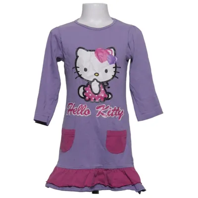 Nightshirt (Purple, Pink) from Hello Kitty Cotton