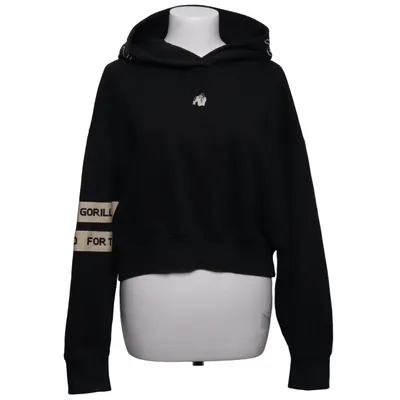 Hoodie (Black) from Gorilla Wear Organic cotton, Polyester