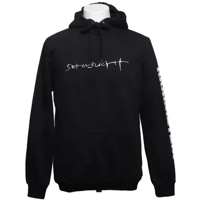 Capuchon sweater (Zwart) van Rammstein Katoen, Polyester