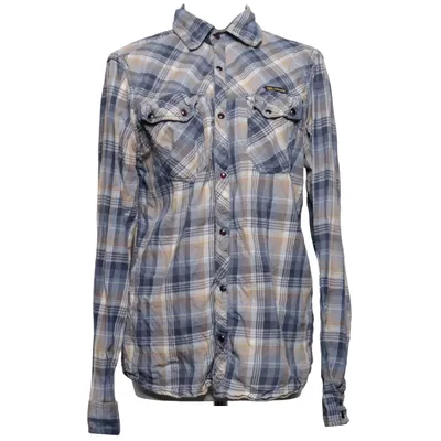 Skjorta (Blå, Beige, Vit) från Pace Jeans