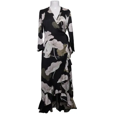Wrap dress (Black, Green, White) from Object Polyester