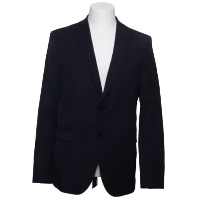 Kavaj (Blå) från Zara Man Bomull, Elastan, Polyamid