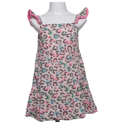 Dress (Beige, Multicolored) from Angels Cotton, Polyamide