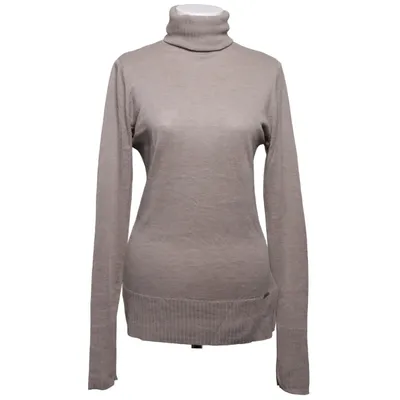 Turtleneck (Beige) from Oui Set Cashmere, Cotton, Silk