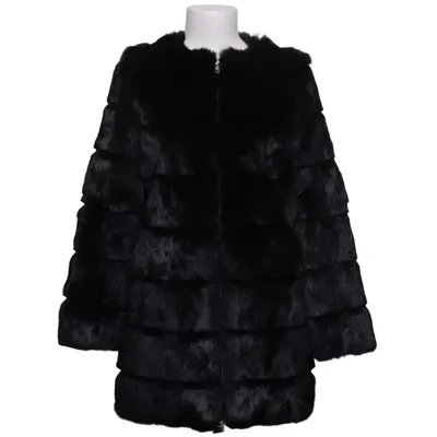 Pelz­ja­cke (Schwarz) von Hollies Stockholm Baumwolle, Polyester, Kaninchenpelz