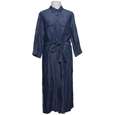 Skjortekjole (Blå) fra Laura Clement Linned, Tencel