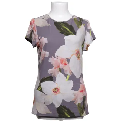 T-shirt (Grå, Flerfarvet) fra Ted Baker Elastan, Viscose