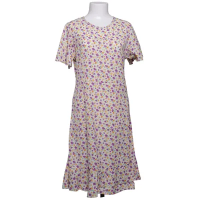 Dress (Beige, Multicolored) from Defox Polyamide, Polyester