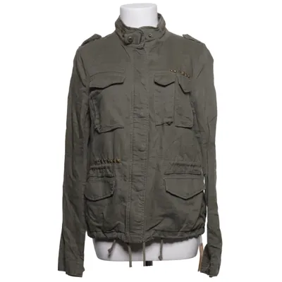 Safarijacka (Grön) från Free People Bomull, Linne