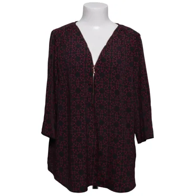 Blouse (Black, Red) from Yessica Polyester
