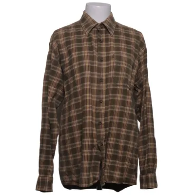 Chemise en flanelle (Vert, Beige) de Elch Coton