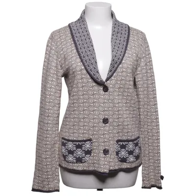 Cardigan (Beige, Grå) fra Scandic Bomuld