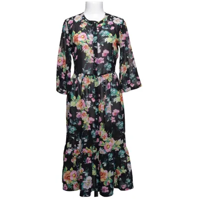 Beach dress (Black, Multicolored) from Jacqueline de Yong Polyester