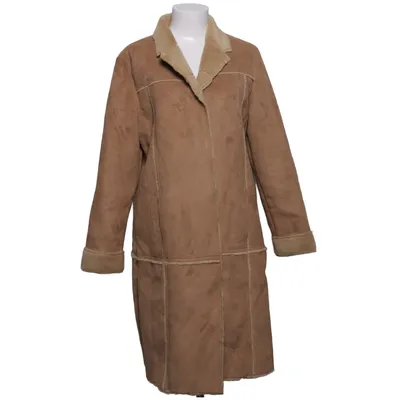 Veste en peau de mouton retournée (Beige) de C & C Acrylique, Polyester