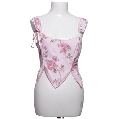 Korsett (Rosa) Polyester, Viskos