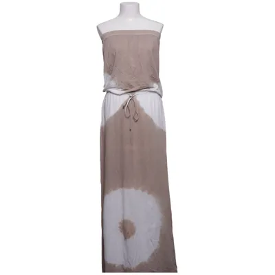 Robe longue (Beige, Blanc) de Charlie Joe Coton