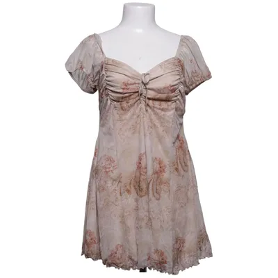 Klänning (Beige, Rosa) från Urban Outfitters Elastan, Polyester