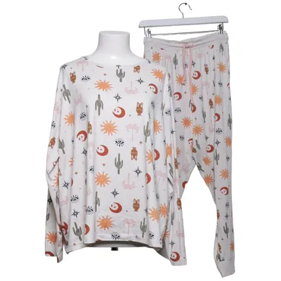Pajamas (White, Multicolored) from Chelsea Peers Elastane, Recycled polyester