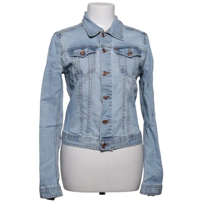 Denimjakke (Blå) fra & NOW Bomuld, Elastan