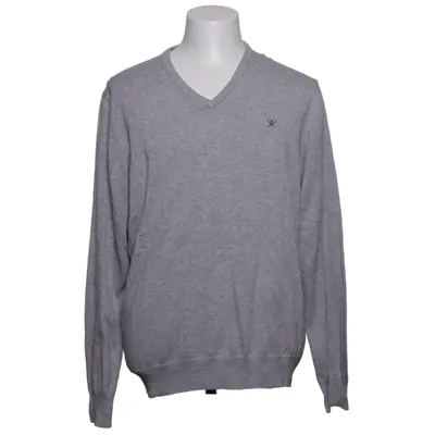 Pull-over (Gris) de Hackett London Coton, Soie