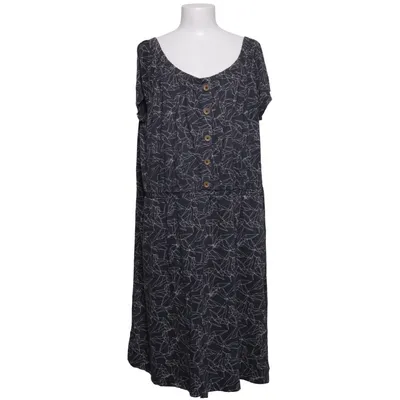 Klänning (Grå, Vit) från G!na Bomull, Polyester