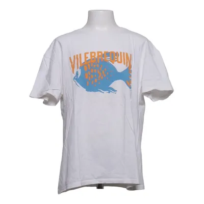 T-shirt (Vit, Blå, Gul) från Vilebrequin Ekologisk bomull